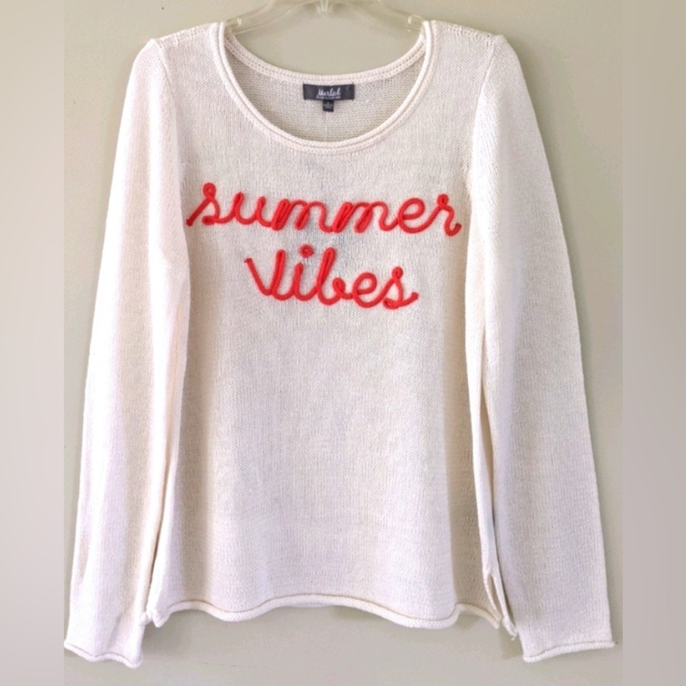EUC Marled Summer Vibes sweater. Small - Picture 4 of 7